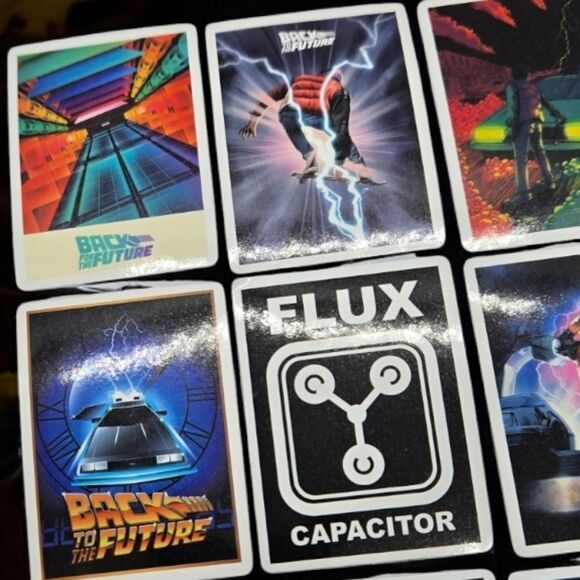 Back to the Future Sticker Set Waterproof Decals Variety Pack Iconic Movie Fans - Picture 3 of 4